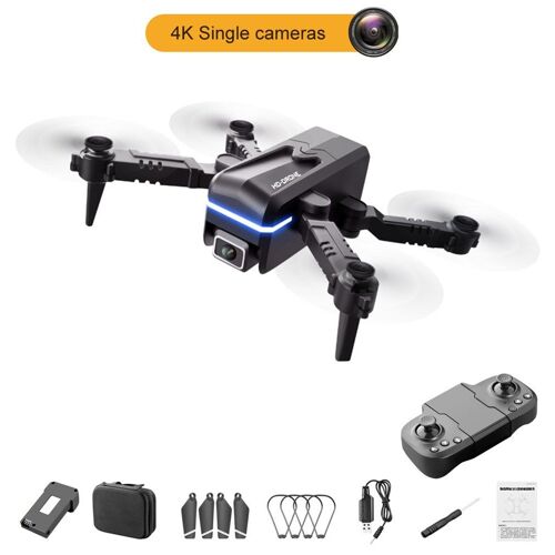 Mini Drone Pliable Kk1, Caméra 4k Professionnelle Rc, Wifi Fpv, Quadcopte, Jouet D'extérieur-Générique-Générique