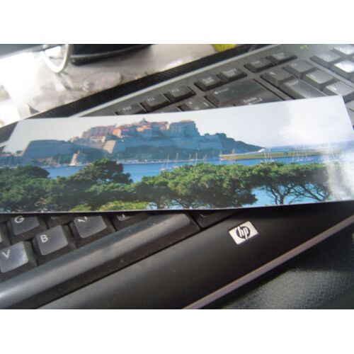 Carte Allongée De Calvi En Corse