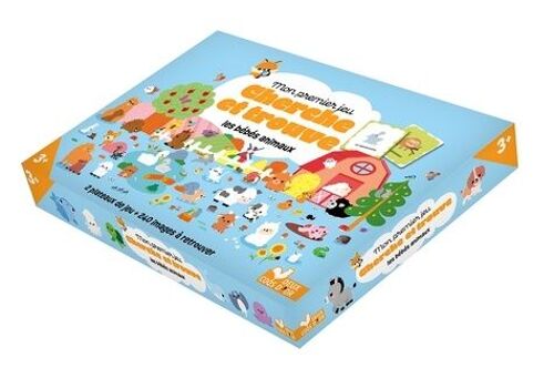 Les Bébés Animaux - Mon Premier Jeu Cherche Et Trouve
