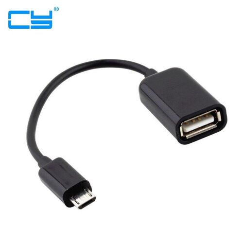Adaptateur de câble Micro USB OTG pour Xiaomi Redmi Note 5, connecteur Micro USB pour tablette Samsung S6 Android, USB 2.0 OTG