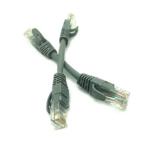 5pcie/lot CAT5e UTP Ethernet Cabo Macho para Macho, Patch LAN cable, pela Com De rechapament 10cm 0.1m
