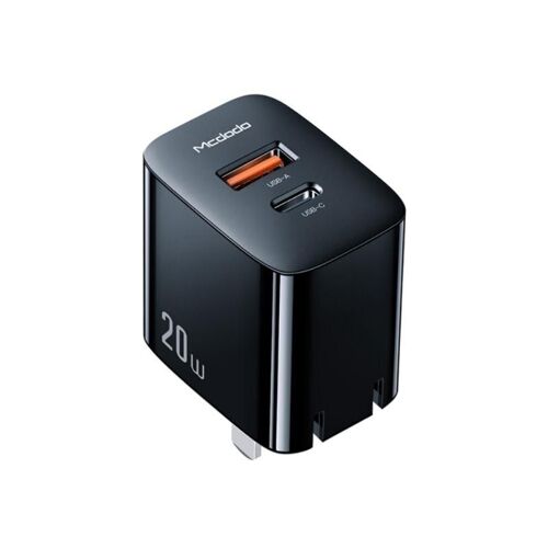 Chargeur Usb Double 20w Pd Qc3.0 Type C Quick Charge 3.0 Pour Téléphone Portable, Compatible Avec Iphone 12 11 Pro Max Mini Se Xs Xr 8 7 Ipad