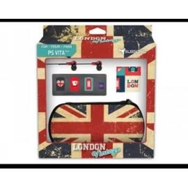 Subsonic Essential Kit Pack D'accessoires Console Sony Ps Vita London Vintage