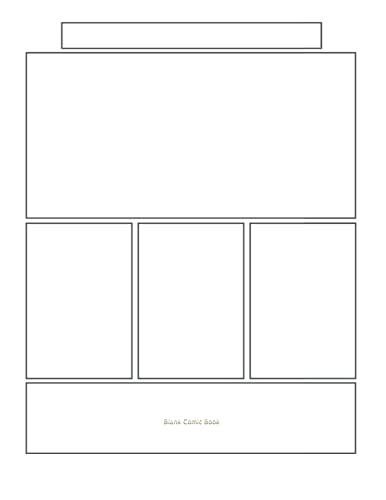Blank Comic Book: High Quality Paper - Create Your Own Comic Strip, 200 Pages, 8"X11", Blank Comic Panels, Design And Draw Your Own Comic