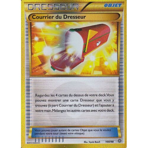 Carte Pokemon - Dresseur - Courrier Du Dresseur - 100/98 - Secrete Rare - Edition Origines Antiques - 