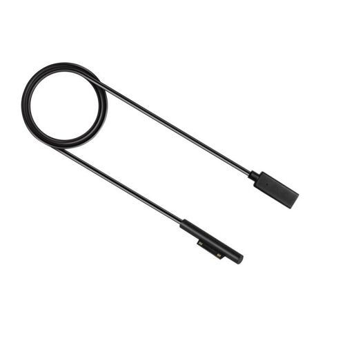 Alimentation USB type c pour Microsoft Surface Pro 4 5 6 7 Go, câble adaptateur de charge PD, cordon cc, chargeur rapide pour tablette, 0.2m, 15V, 4A