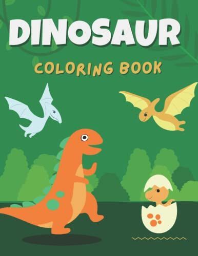 Dinosaur Coloring Book: Vol 2