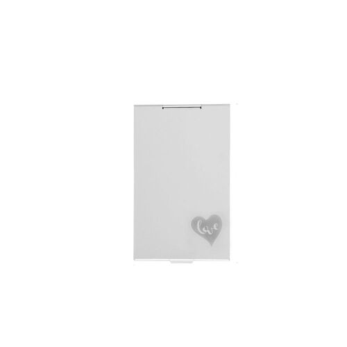 Miroir De Poche Miroir Portable 10x6.8cm Miroir De Maquillage De Bureau,Table Miroir Pliable,Pour La Maison Et Les Voyages 