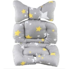 Coussin Poussette,Coussin Bébé Poussette Bébé Chaise Haute Coussin De Coussin De Coton Pad Pour Siège D\Auto Et Poussette