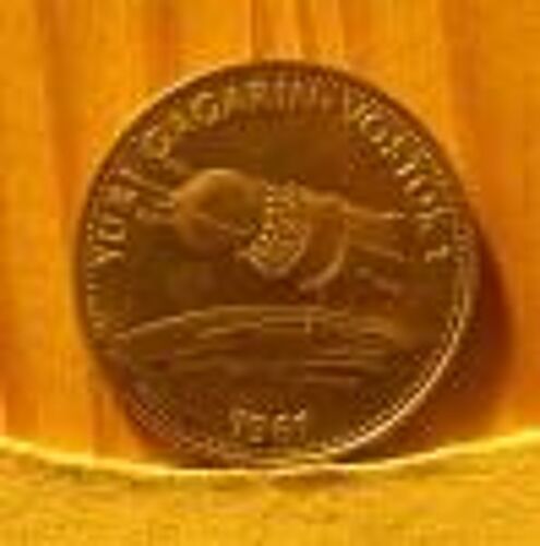 Jeton De Collection Shell = Série Épopée De L'espace =  Yuri Gagarin Vostok 1 , 1961