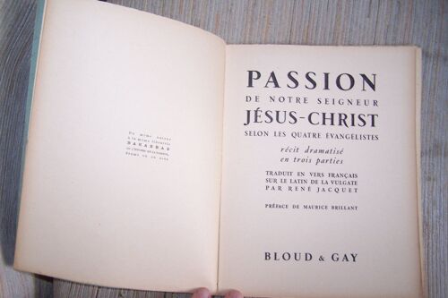 Passion De Notre Seigneur Jésus Christ Selon Les 4 Évangélistes (Récit Dramatisé En 3 Parties)