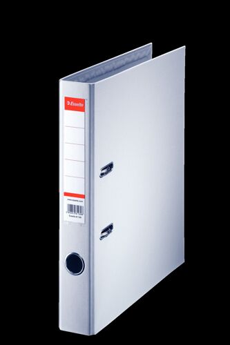 Esselte Classeur À Levier Plastique Standard A4 Dos 50 Mm Gris