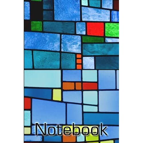 Notebook: Abstract Cover - Size (6 X 9 Inches) 100 Pages: Lined Paper Notebook Paperback