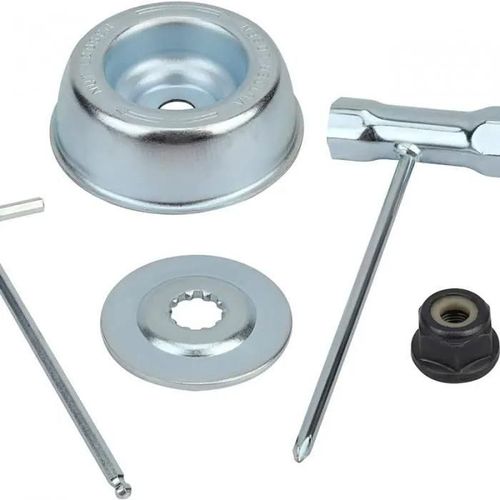 BT21574 kit ecrou Tete debroussailleuse Universelle pour débroussailleuse Thermique stihl Echo ryobi Tete