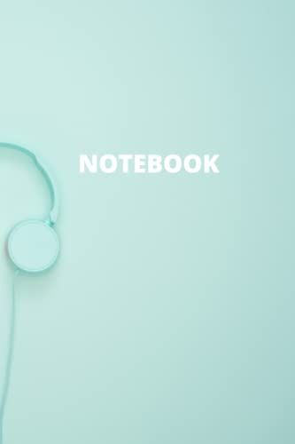 Headphones Color Notebook For Everyday And Special Records Stylish Look Matte Finish In A Line Of 6x9 100 Sheets Is An Excellent Solution To All Tasks: A Notebook For Any Notes For Every Day And For