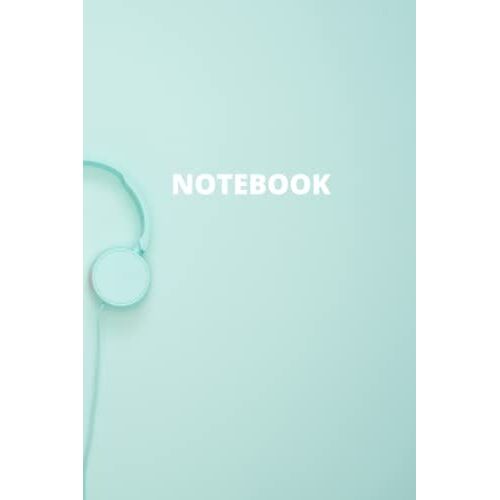 Headphones Color Notebook For Everyday And Special Records Stylish Look Matte Finish In A Line Of 6x9 100 Sheets Is An Excellent Solution To All Tasks: A Notebook For Any Notes For Every Day And For