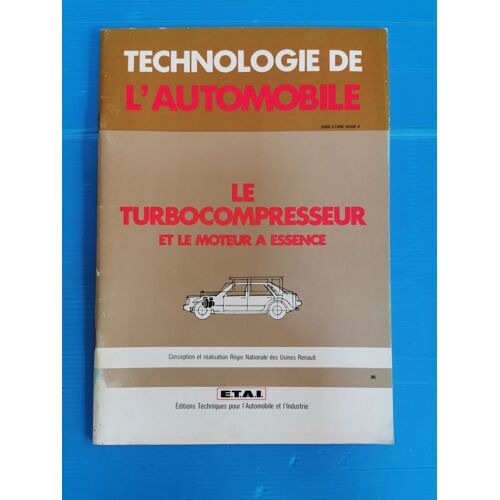 Technologie De L'automobile Le Turbocompresseur Et Le Moteur À Essence Etai