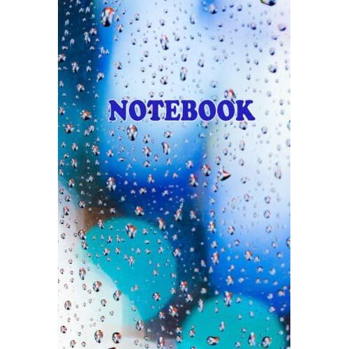 Composition Notebook, Journal (White Pages): Rain And Lights Notebook For Work School Office For Kids, Students, 100 Pages College Wide Ruled Composition Lined Paper Notebooks Size 6x9