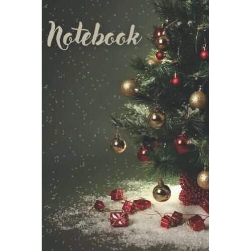 Composition Notebook 6x9 / Christmas Notebook / Merry Christmas / Gift Notebook /Cute Print Notebook/ Notebook For Boys/ Notebook For Girls/ Notebook ... / Notebook For Work / Notebook For Notes