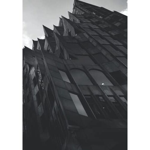 Notebook: Matte Black Journal | 150 Lined Pages | 7 X 10 | High Rise (Onyx)
