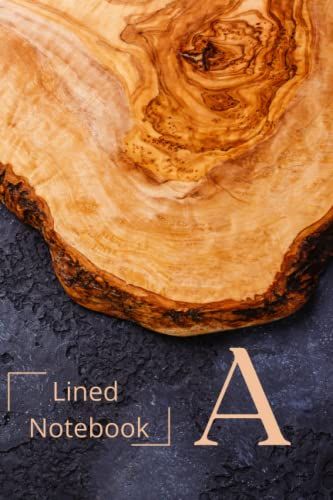 Monogrammed Notebook A: Initial Monogram Journal Personalized Gift For Men