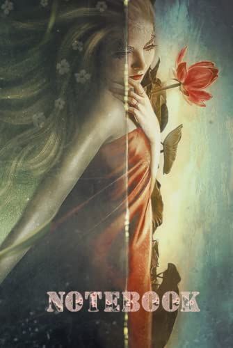 Composition Notebook, Journal (White Pages): Mermaid Notebook For Work School Office For Kids, Students, 120 Pages College Wide Ruled Composition Lined Paper Notebooks Size 6x9