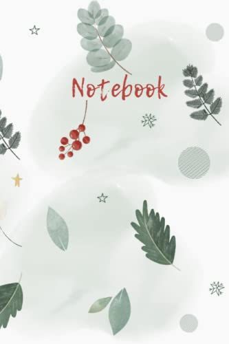 Notebook For Writing- Large 6 X 9 - 100 Pages - Modern Notebook For You - Christmas Theme