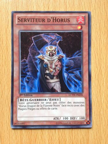 Serviteur D'horus - Lcyw-Fr206 - Commune - Collection Legendaire 3 - Yu-Gi-Oh! 