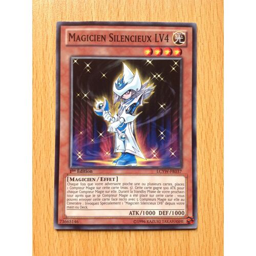 Magicien Silencieux Lv4 - Lcyw-Fr037 - Commune - Collection Legendaire 3 - Yu-Gi-Oh! 
