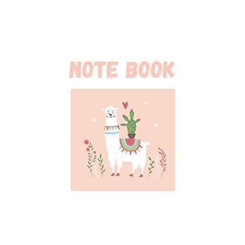 Notebook: Hola Llama Dot Grid Notebook Paper, Icons And Symbols, Dot Grid, A4, 8.27 Inch X 11.69 Inch