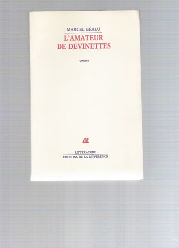 L'amateur De Devinettes - Contes