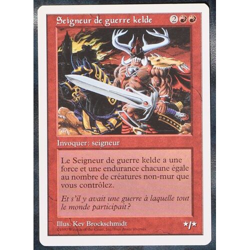 Seigneur De Guerre Kelde ( Keldon Warlord ) - 5ème Édition 247/449