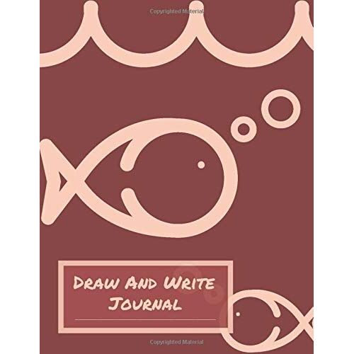 Draw And Write Journal: Lined Paper Journals Books For Kids, Writing And Drawing Notebook-Large 8.5" X 11"-100 Pages (Volume 40)