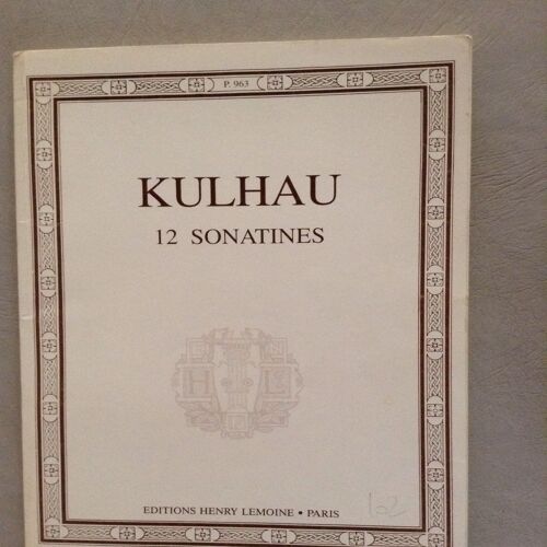 Kulhau - 12 Sonatines