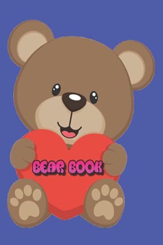 Cute Bear Notebook 6"X9" 100 Pages Wide Ruled