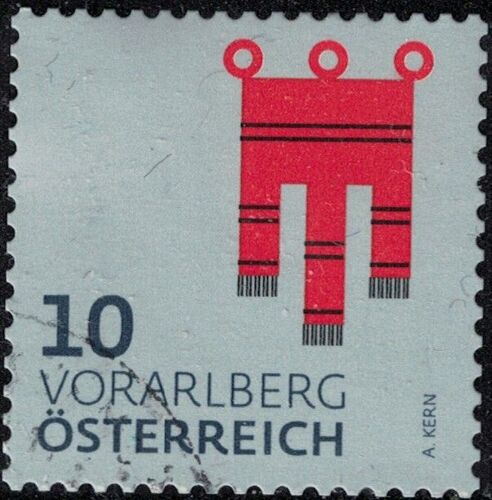 Autriche 2018 Oblitéré Used Coat Of Armes Armoiries Vorarlberg Y&t At 3228 Su