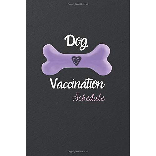 Dog Vaccination Schedule: Pet Health Record, Dog Vaccination Record Book, Dog Immunization Log, Shots Record Card, Happy Puppy Handbook, Puppy Vaccine Book, Vaccine Book Record,Medication Records