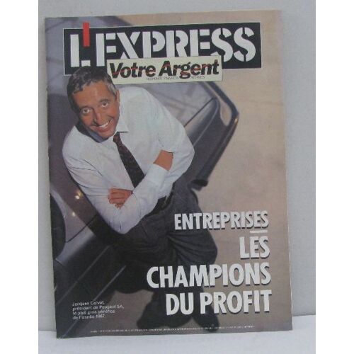 L'express N°20 Du 24 Juin 1988 Entreprises Les Champions Du Profit