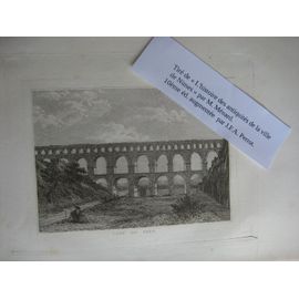 Antiquités De La Ville De Nimes / Ménard & Perrot : Pont Du Gard