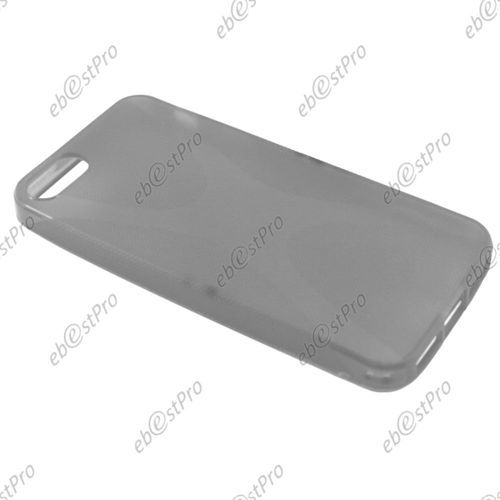 Ebeststar ® Etui Housse Coque Silicone Protection En Gel Pour Apple Iphone 5s, 5, Couleur Gris + Film Protection D'écran