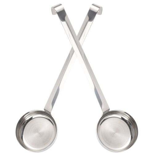 Cuillère À Soupe Astronomique Multifonctionnelle, Plate, Robuste Et Durable, En Métal, Pour Restaurant, 2 Pièces