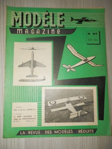 Modéle Magazine N° 67 - Aout/Septembre 1955