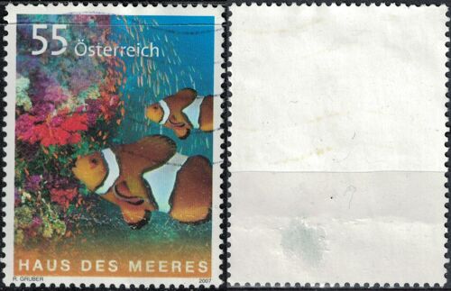Autriche 2007 Oblitéré Used Haus Des Meeres 50 Ans Aquarium Public Vienne Y&t At 2522 Su
