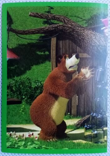 Masha Et Michka / Masha And The Bear N°17 - (Image, Sticker, Autocollant, Vignette Panini)
