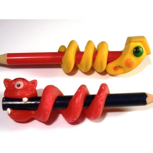 Figurines "Kinder" (2002) Embouts De Crayon (K03n69 Et K03n70)