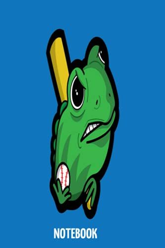 Baseball Frog Notebook