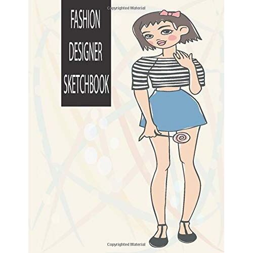 Fashion Designer Sketchbook: Professional Figure Templates For Fashion Designers (Drawing Books, Fashion Books, Fashion Design Books, Fashion Sketchbooks)