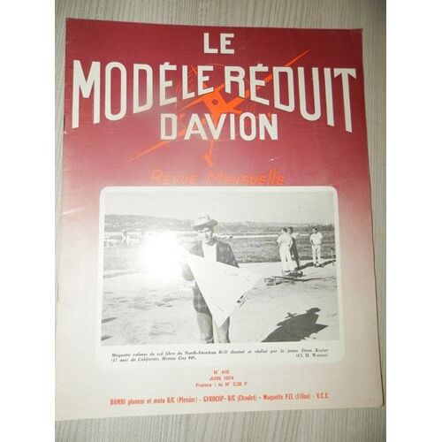 Modéle Réduit D'avion N° 418 - 06/1974