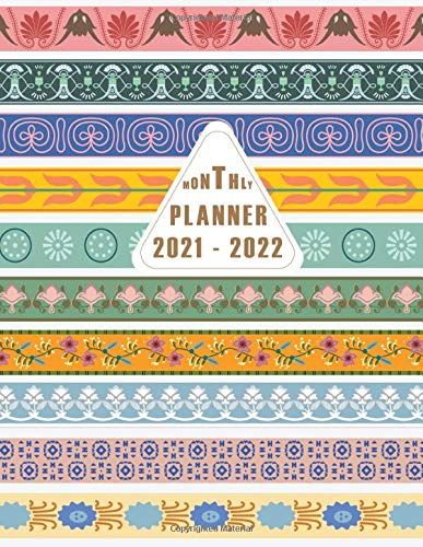 2021-2022 Monthly Planner: 2 Year Monthly Planner Calendar Schedule Organizer January 2020 To December 2021 With Holidays And Inspirational Quotes ... 8.5x11, 24 Months Jan 2021 To Dec 2022