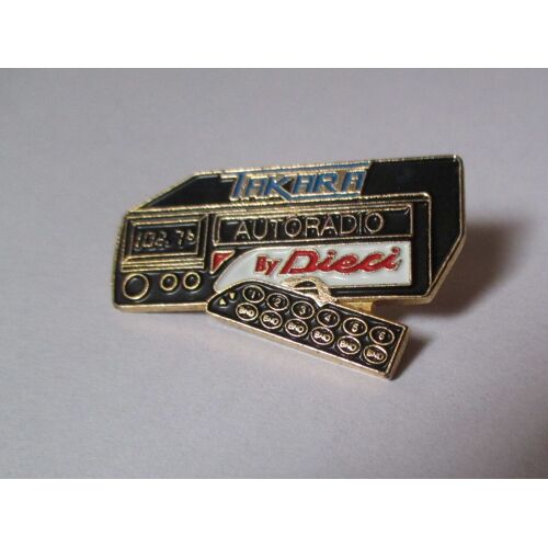 Pin's Autoradio Takara By Dieci 